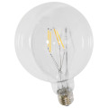 G125 Globe Birne Clear LED Glühbirne mit E27 3.5W